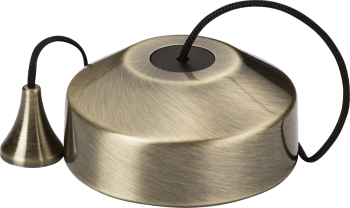 10AX 2-way Pull Cord Switch - Antique Brass