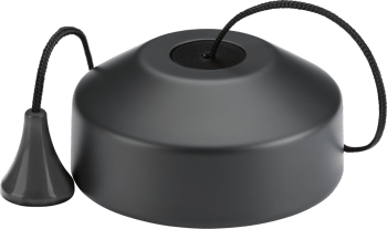 10AX 2-way Pull Cord Switch - Anthracite