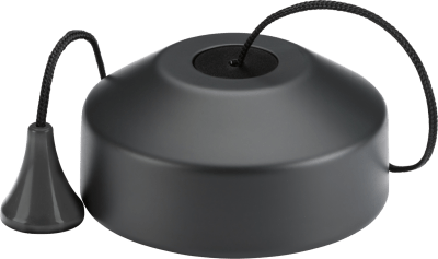 10AX 2-way Pull Cord Switch - Anthracite