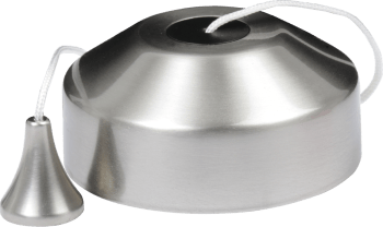 10AX 2-way Pull Cord Switch - Brushed Chrome