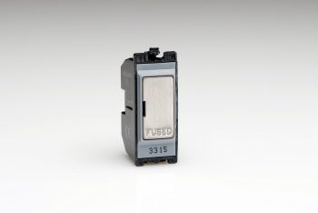 Varilight Power Grid Steel Modules 13A Fuse Holder