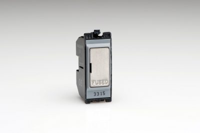 Varilight Power Grid Steel Modules 13A Fuse Holder