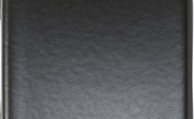 Knightsbridge Matt Black Engraved Switch Cover marked "HOB"