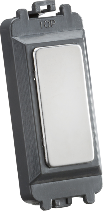 Knightsbridge Polished Chrome Blank Grid Module
