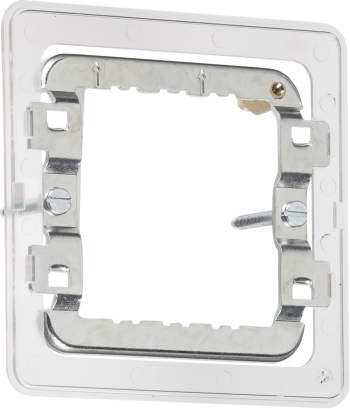Knightsbridge Screwless 1-2G Grid Mounting Frame