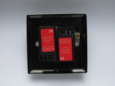Varilight Classic Iridium Black 2-Gang 2-Way V-Dim Push On/Off Rotary Dimmer 2 x 60-400W - Image 2