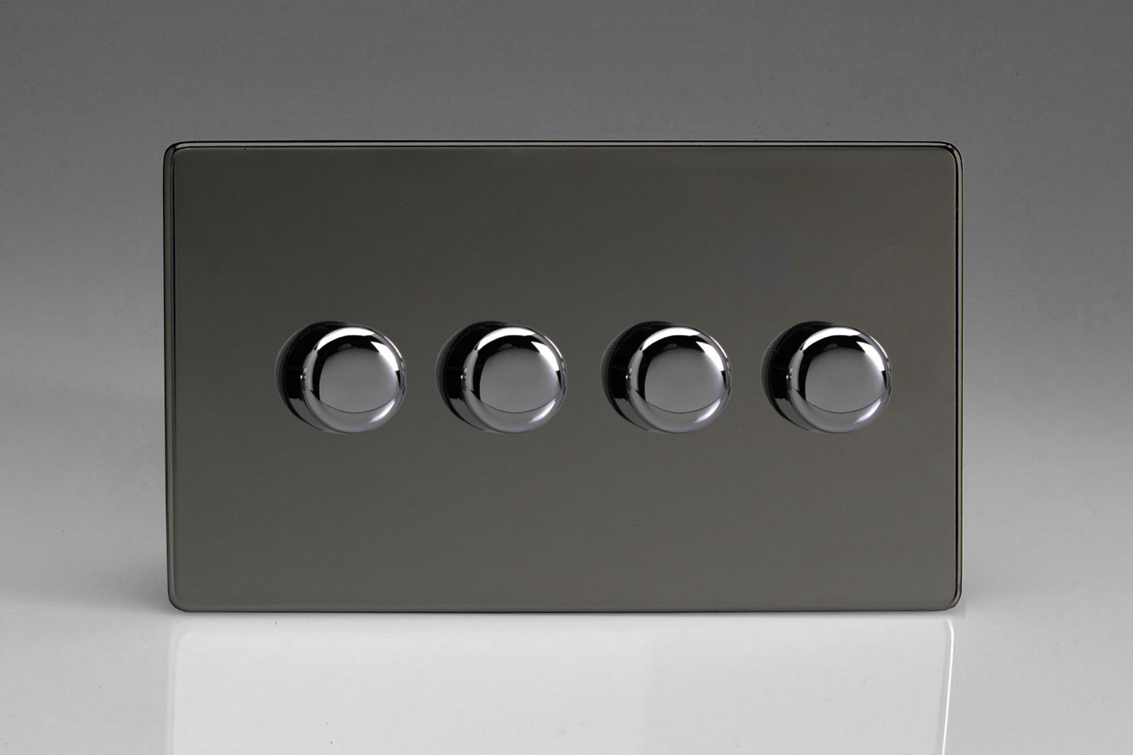 Flat Plate Screwless Iridium Black 4