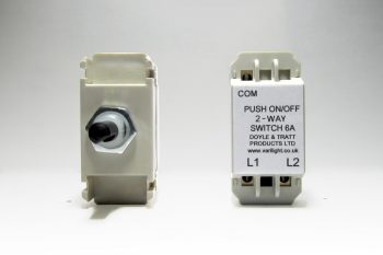 2-Way Push-On/Off Switch Module (Dummy Dimmer) 6A