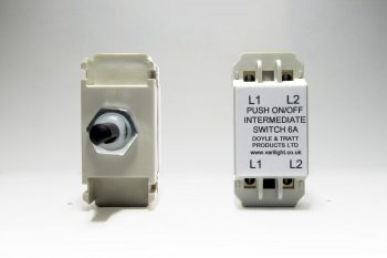 Intermediate Push-On/Off Switch Module (Dummy Dimmer) 6A