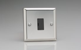 Varilight Classic Mirror Chrome 13A Unswitched Fused Spur