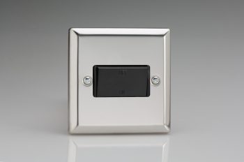 Varilight Classic Mirror Chrome 10A Fan Isolating Switch (3 Pole)