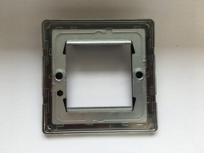 Varilight Urban Screwless Brushed Bronze DataGrid Plate (2 Grid Spaces) - Image 2