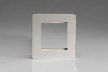 Varilight Flat Plate Screwless DataGrid Plate (2 Grid Spaces)