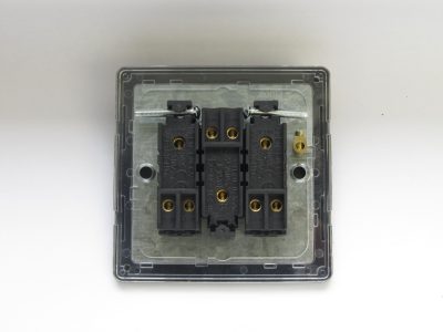 Varilight Essential Matt Black 3-Gang 10A 1- or 2-Way Rocker Switch - Image 2