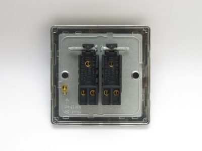 Varilight Essential Matt Black 2-Gang 10A 1- or 2-Way Toggle Switch - Image 2