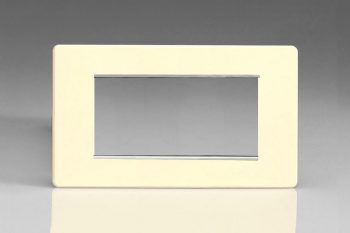 Varilight Flat Plate White Chocolate DataGrid Twin Plate (4 Grid Spaces)