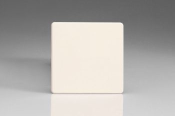 Varilight Flat Plate Screwless Primed Single Blank Plate