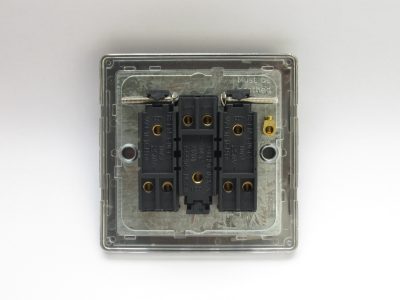 Varilight Classic Graphite 3-Gang 10A 1- or 2-Way Toggle Switch - Image 2