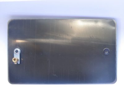 Varilight Ultraflat Brushed Steel Double Blank Plate - Image 2