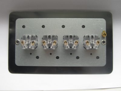Varilight Ultraflat Iridium Black 4-Gang 6A 1-Way Push-to-Make Momentary Switch (Twin Plate) - Image 2