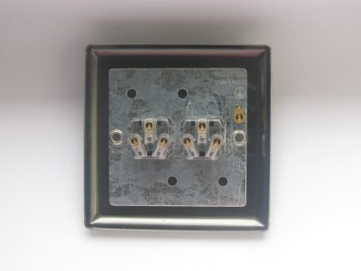 Varilight Classic Graphite 2-Gang 6A 1- or 2-Way Push-On/Off Impulse Switch - Image 2