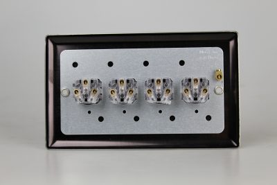 Varilight Classic Mirror Chrome 4-Gang 6A 1- or 2-Way Push-On/Off Impulse Switch (Twin Plate) - Image 2