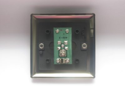 Varilight Classic Brushed Steel 1-Gang TV Socket, F-Type Satellite - Image 2