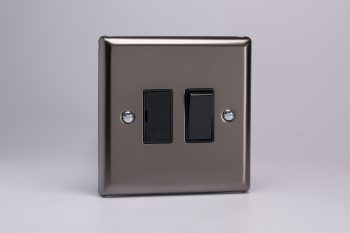 Varilight Classic Pewter 13A Switched Fused Spur