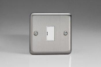 Varilight Classic Matt Chrome 13A Unswitched Fused Spur