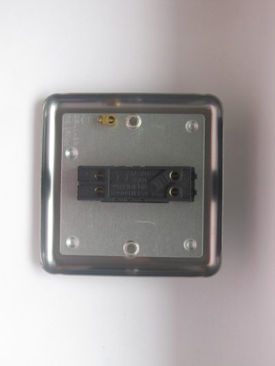 Varilight Classic Matt Chrome 1-Gang 10A Intermediate Rocker Switch - Image 2