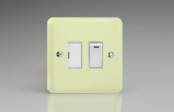 Varilight Lily White Chocolate 13A Switched Fused Spur + Neon