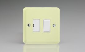 Varilight Lily White Chocolate 13A Switched Fused Spur
