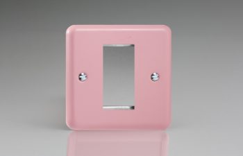 Varilight Lily Pastel Rose Pink DataGrid Plate (1 Grid Space)