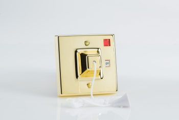 45A Pull Switch with Neon Brass Effect