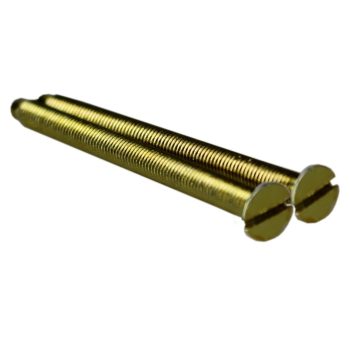 Brass Extra Length 50mm Screw (20 Pack)