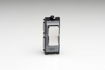 Varilight Polished Chrome 10A 2-Way & Off Retractive Switch Module