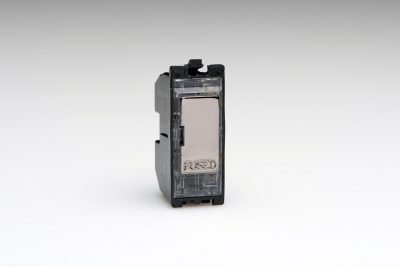 Varilight Iridium Black 13A Fuse Holder Module