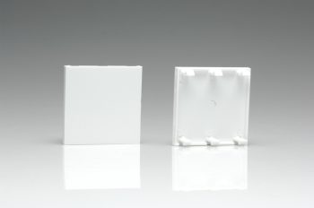 Varilight White Double Blank (2 DataGrid Spaces) Module