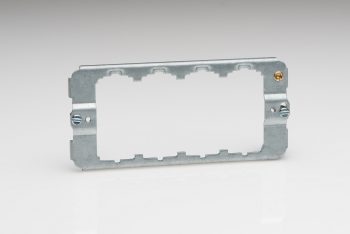 Varilight 4-Gang Twin Grid Frame (Yoke)
